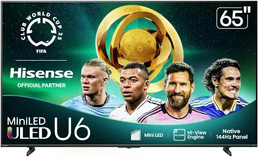 Hisense 65" 4K ULED MiniLED 144Hz Smart Fire TV