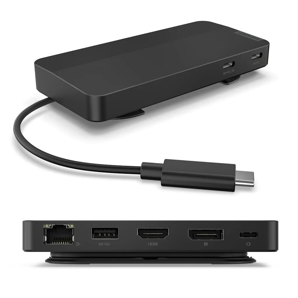 Lenovo USB-C Dual Display 7-Port Travel Dock