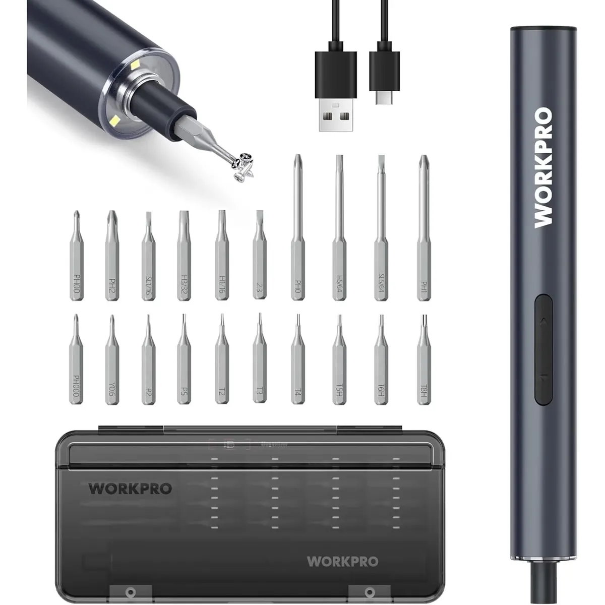 Workpro Mini Electric Screwdriver