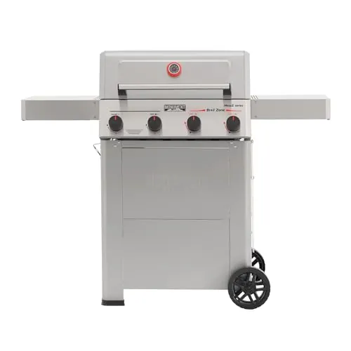 Monument Grills 4 Burner Propane Gas Grill with Advanced Broil Zone