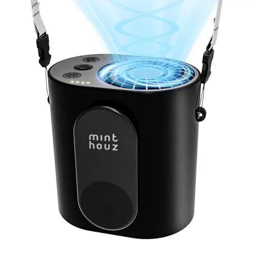 Minthouz 4-Speed 10000RPM Waist & Neck Fan