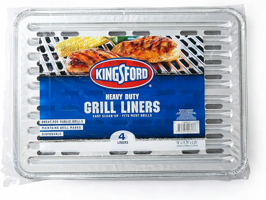 Kingsford Heavy Duty Disposable Grill Liners 4-Count Pack