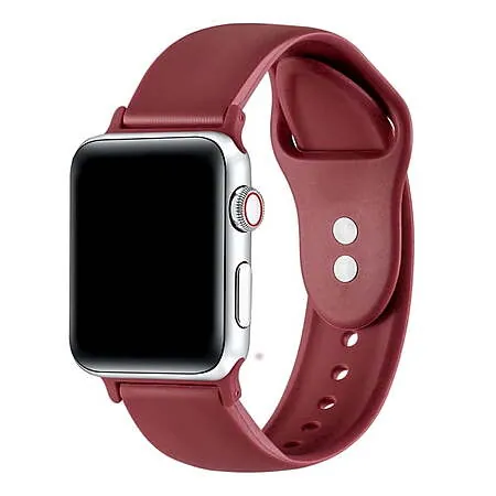 Posh Tech Silicone Apple Watch Replacement Band (Various Colors)