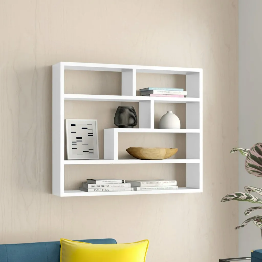 Zipcode Design Gipe 7-Piece Cubby Shelf