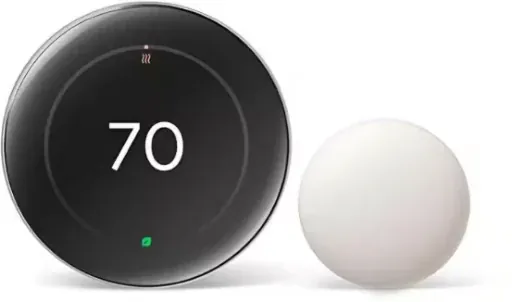 Google Nest Learning Thermostat 4th Gen with Nest Temperature Sensor 2nd Gen