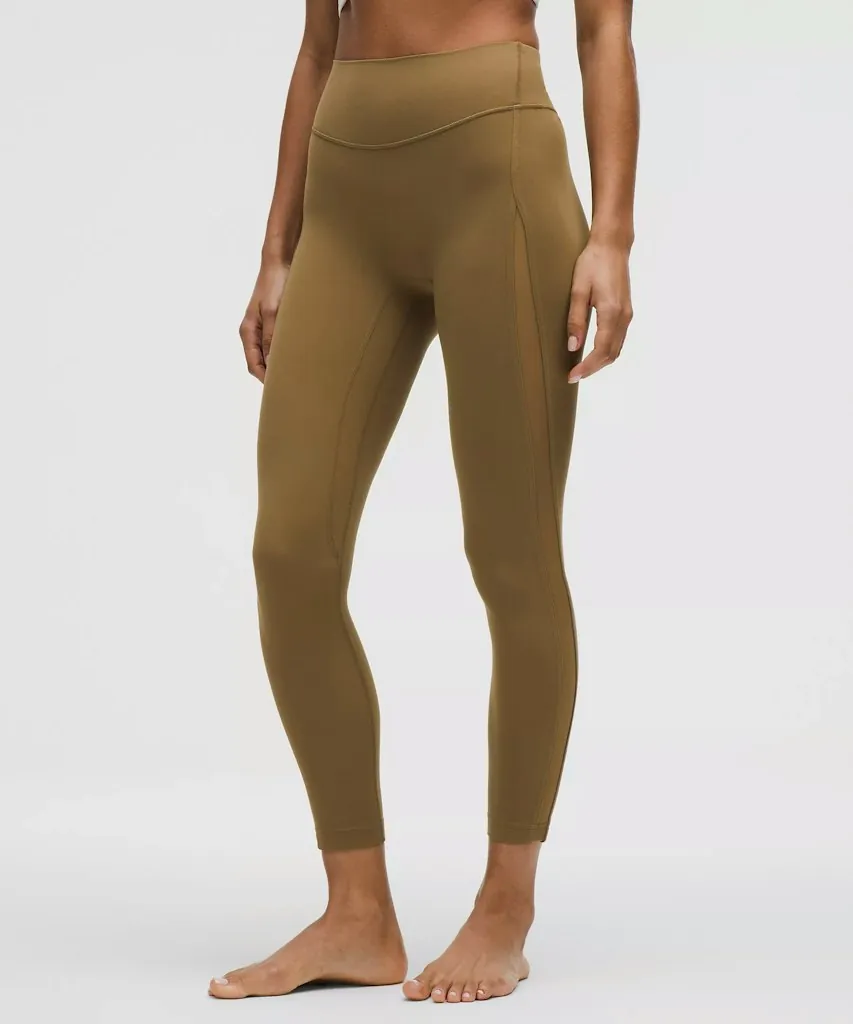lululemon Women's Nulu High-Rise Mesh-Panel Tight 25"