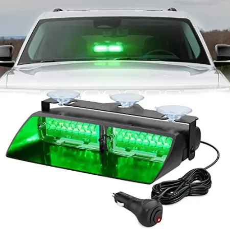 Nilight Windshield Emergency Strobe Lights w/ Suction Cups