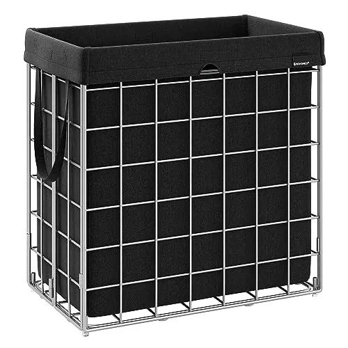 29-Gallon SONGMICS Collapsible Laundry Hamper w/ Removable Washable Liner