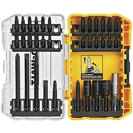 34-Pc DEWALT Impact-Ready Screwdriver Set