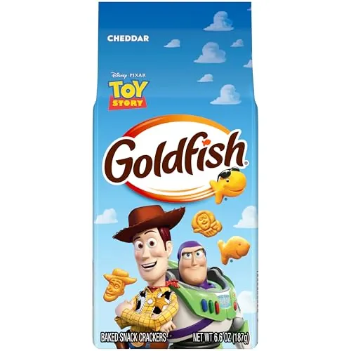 Goldfish Disney Pixar Toy Story Cheddar Cheese Crackers 6.6-Oz