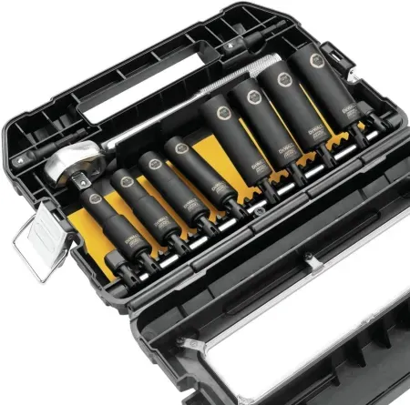 10-Piece DeWalt 1/2" SAE Impact Socket Set
