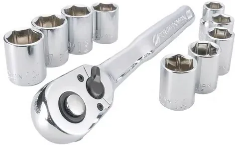 Craftsman 10-Piece Assorted X 3/8 in. drive Metric 6 Point Standard Socket