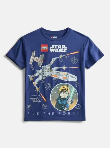 LEGO Star Wars Boy's Graphic Short Sleeve Crewneck Tee