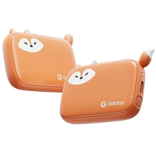 Gaiatop Rechargeable Hand Warmers 2-Pack 0.63" Ultra-Slim