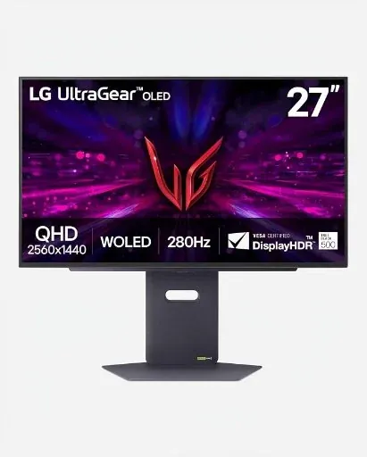 27" LG 27GX700A-B Ultragear 2560x1440 280Hz OLED G-Sync Monitor