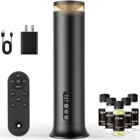 YEJOUMO Waterless Essential Oil Diffuser