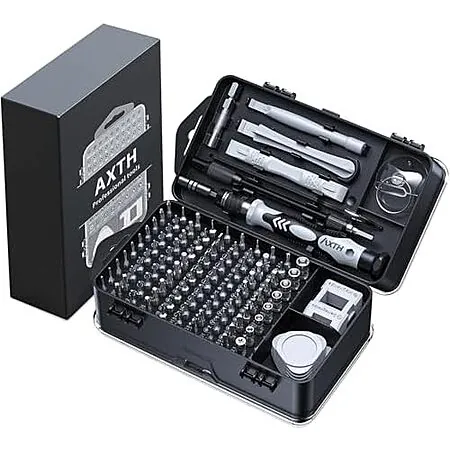 AXTH 115-in-1 Precision Screwdriver & Repair Tool Kit
