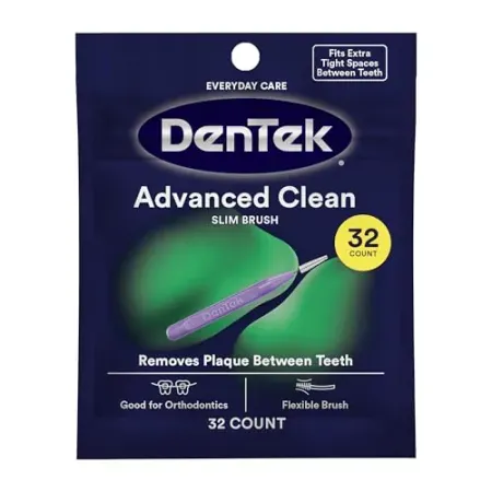 32-Count DenTek Interdental Advanced Clean Slim Brushes