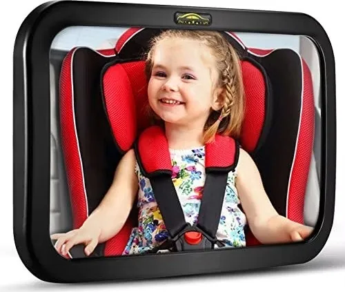 Darviqs Adjustable Wide View Car Mirror