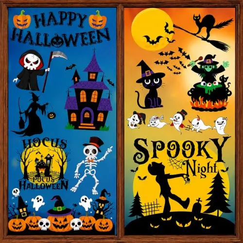 Halloween Party Decorations Orange, Black and White