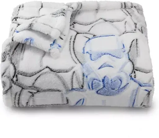 Star Wars Stormtrooper Oversized Supersoft Printed Plush Throw Blanket