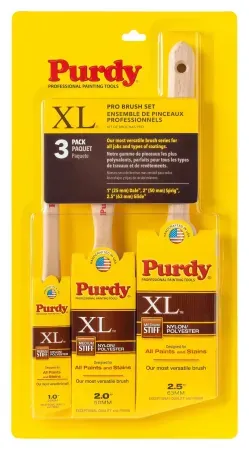 3-Count Purdy XL Pro Paint Brush Set