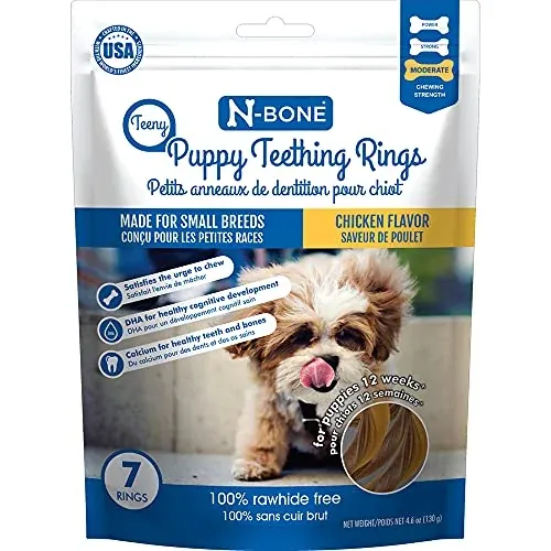 N-Bone Teeny Puppy Teething Rings