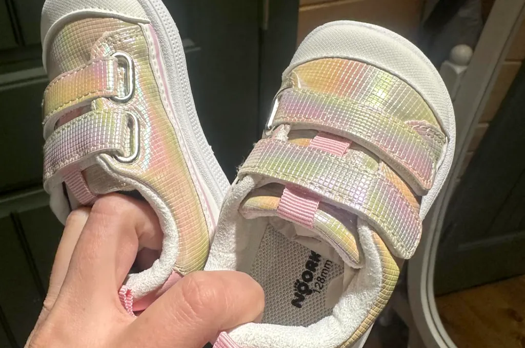 Toddler Girls Glitter Sneakers