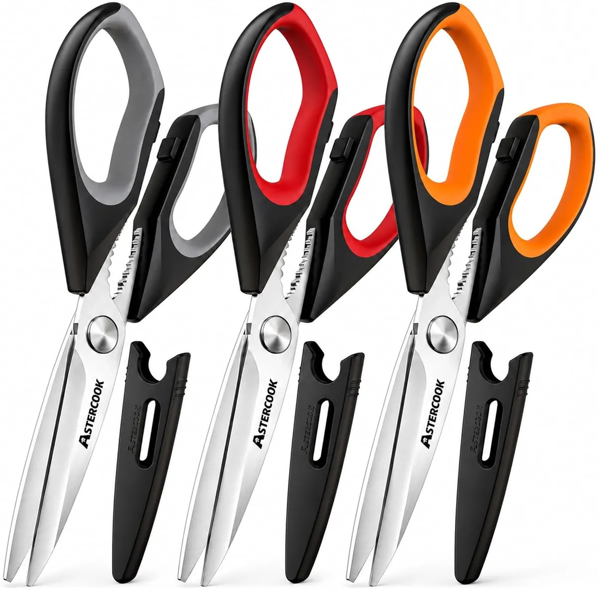 Astercook Kitchen Scissors 3 Pack