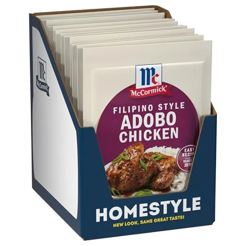 McCormick Filipino Style Adobo Chicken Seasoning Mix 1.25 oz (Pack of 12)