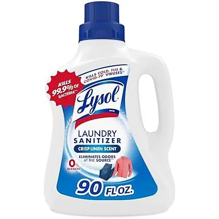Select Accts: 90-oz Lysol Laundry Sanitizer Liquid Detergent (Crisp Linen)