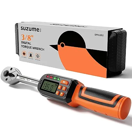 SUZUME 3/8" Drive Digital Torque Wrench (5.02-99.57 Ft-Lb)
