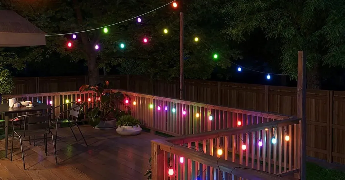 Govee S14 Bulb 96-foot Outdoor String Lights 2 with Matter
