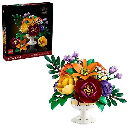 1161-pc LEGO Botanicals Flower Arrangement Artificial Flowers Set (10345)