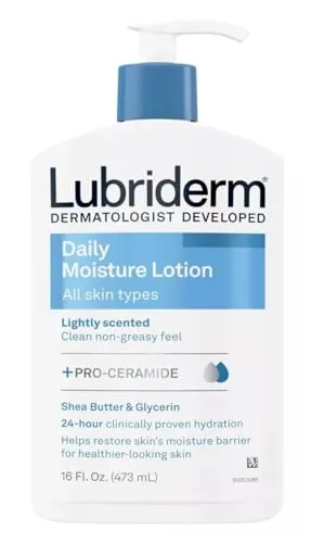 Lubriderm Daily Moisture Hydrating Body & Hand Lotion w/ Vitamin B5 16-Oz