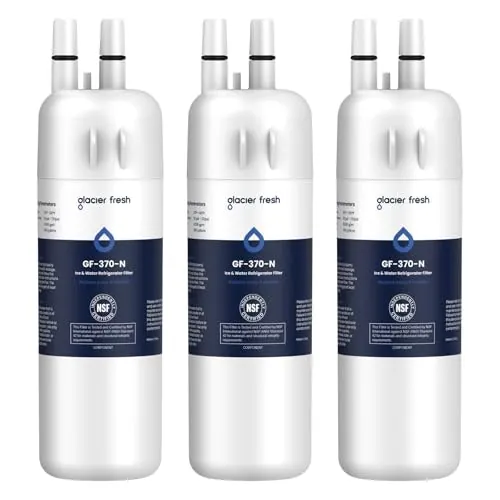 Glacier Fresh Replacement Refrigerator Water Filter 3-Pack