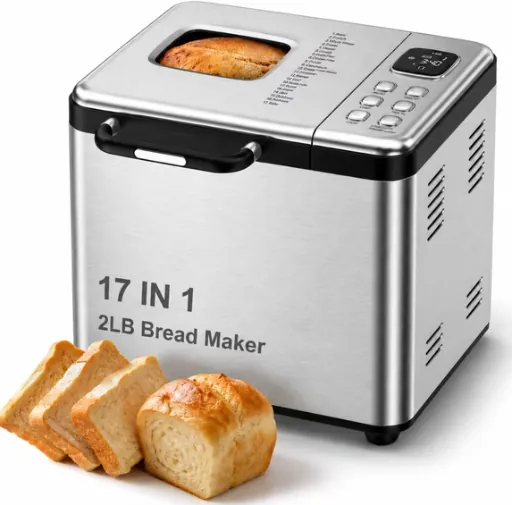 Amumu 2LB 17-in-1 Automatic Bread Maker