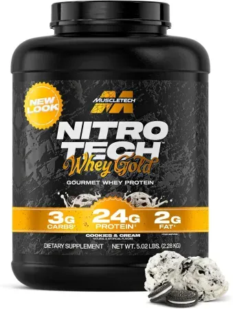 5lb Muscletech Whey Nitro-Tech Protein Powder