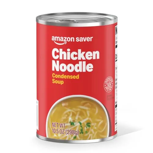 Amazon Fresh Chicken Noodle Condensed Soup 10.5 Oz