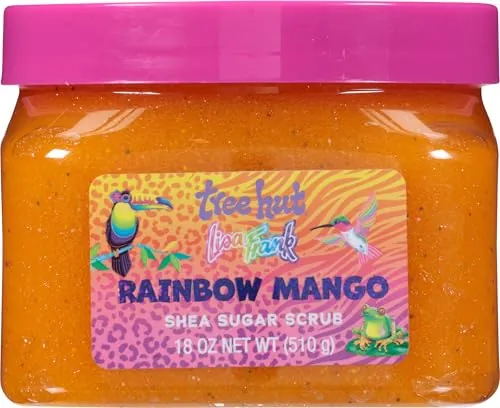 Tree Hut xLisa Frank Rainbow Mango Shea Sugar Scrub 18oz
