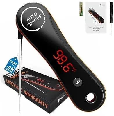 0.5s Instant Read Digital Meat Thermometer
