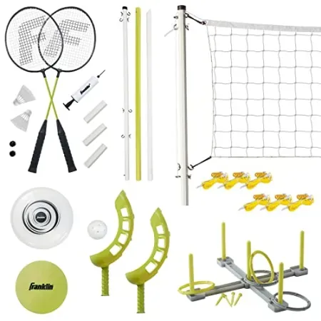Franklin Sports Total Outdoor Fun Combo w/ 5 Games