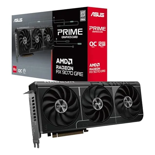 RX 9070 GRE 12GB ASUS PRIME EVO OC (Triple Fan) (Amazon)