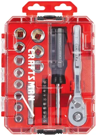 Craftsman VERSASTACK 24-Piece 3/8" Drive Metric Mechanics Tool Set