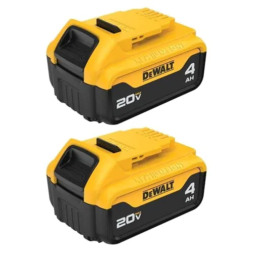 DEWALT 20V MAX XR 4.0Ah Lithium-Ion Battery 2-Pack