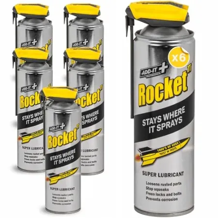 6-Pack 15.2oz Rocket TT Multi-Purpose Lubricant Spray