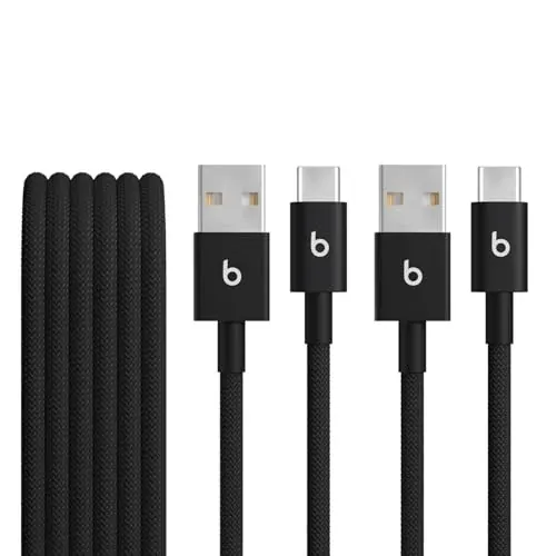 Beats 2-Pack 1.5m USB-A to USB-C or USB-C Charging Cables
