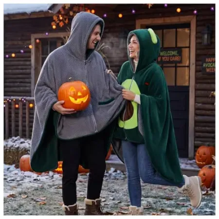 PETREL Double-Sided 12V Heated Poncho Blanket