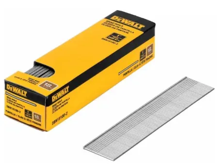 2500-Pack DEWALT 1" x 18-Gauge Brad Nails