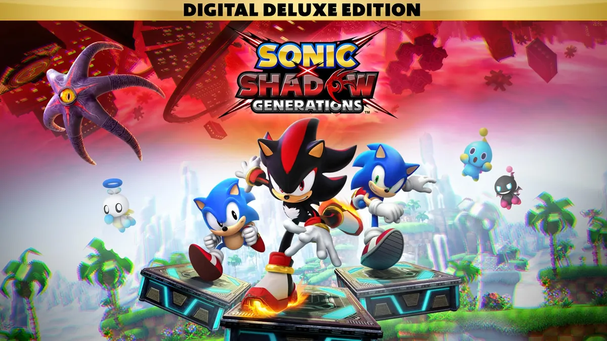 SONIC X SHADOW GENERATIONS DIGITAL DELUXE EDITION Nintendo Switch